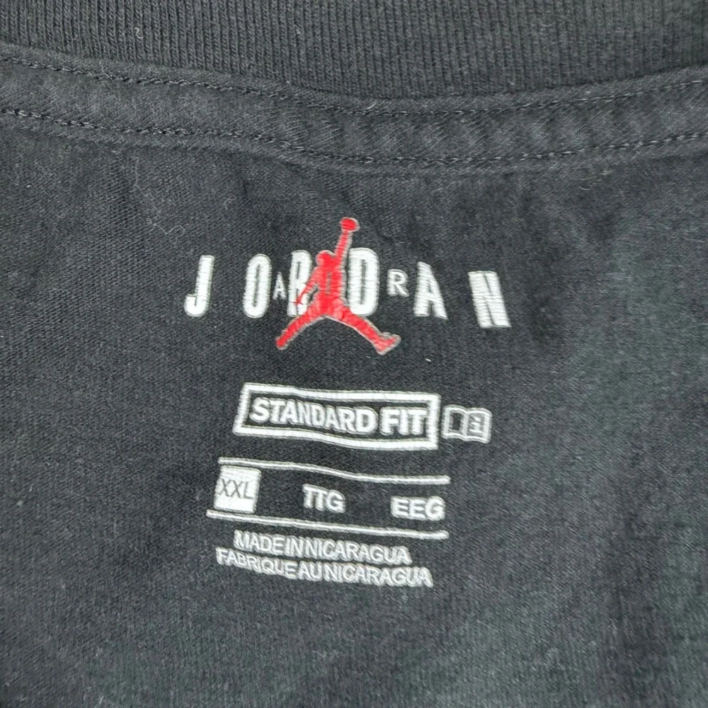 Jordan Brand T-Shirt Men's XXL Black Jumpman Air Graphic AQ2366-00A Short Sleeve